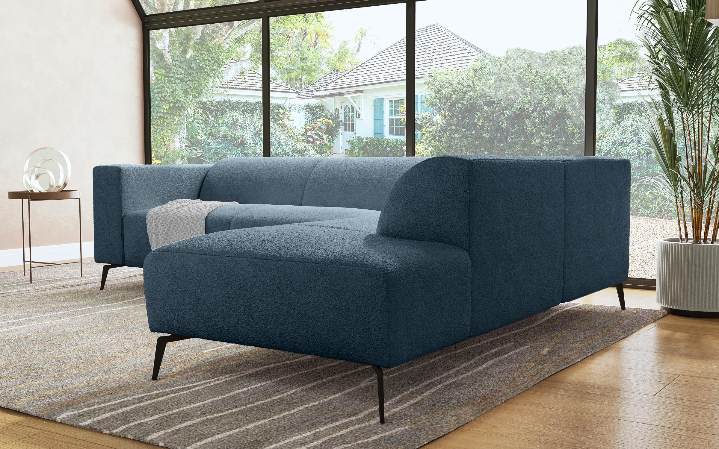 Γωνιακός καναπές Otos, μπλε  3