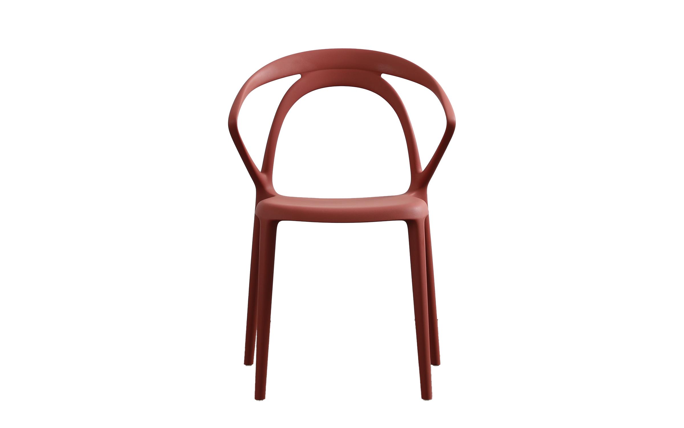 Καρέκλα Ponto, κόκκινο  2
