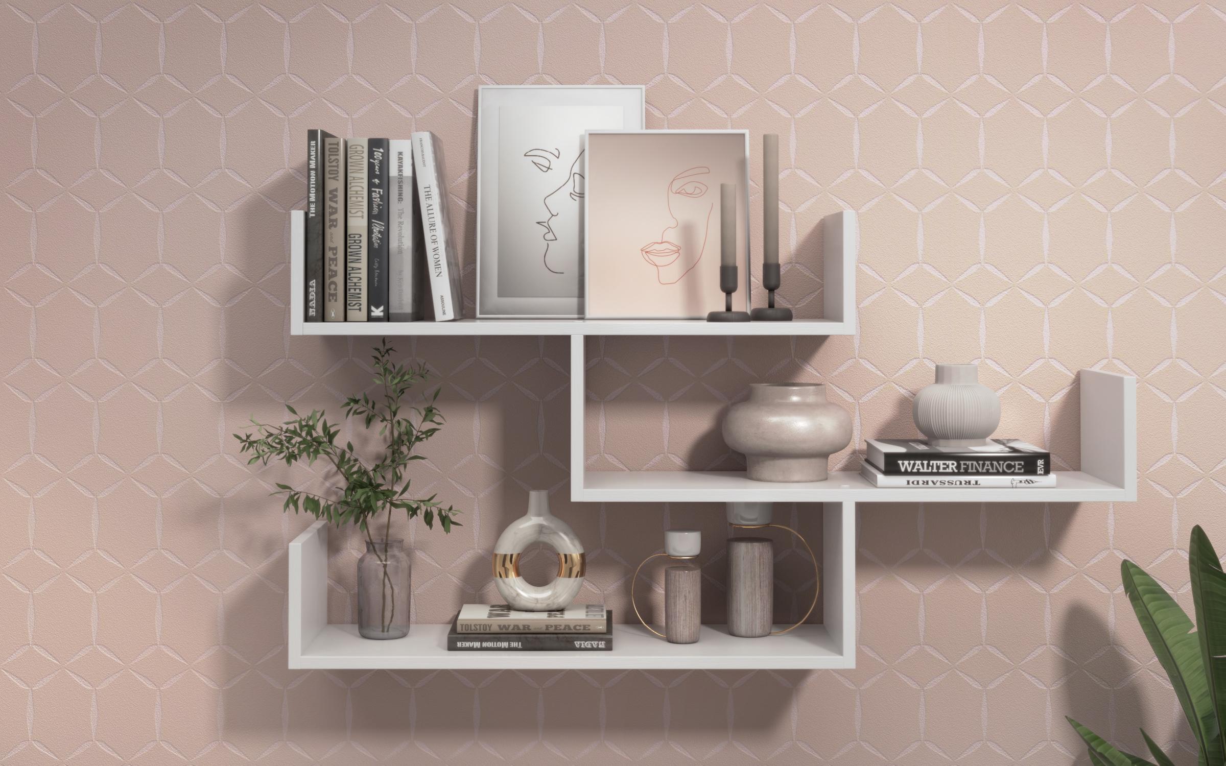 Ράφια Vitory, λευκό ματ  2