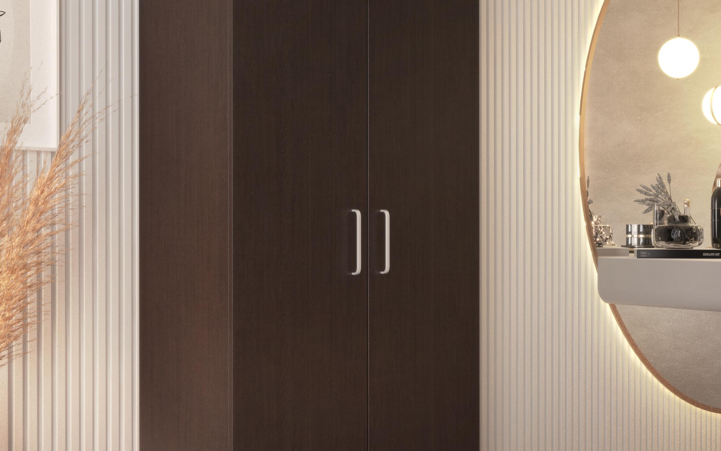 Δίφυλλη ντουλάπα Masimo 2, wenge  4