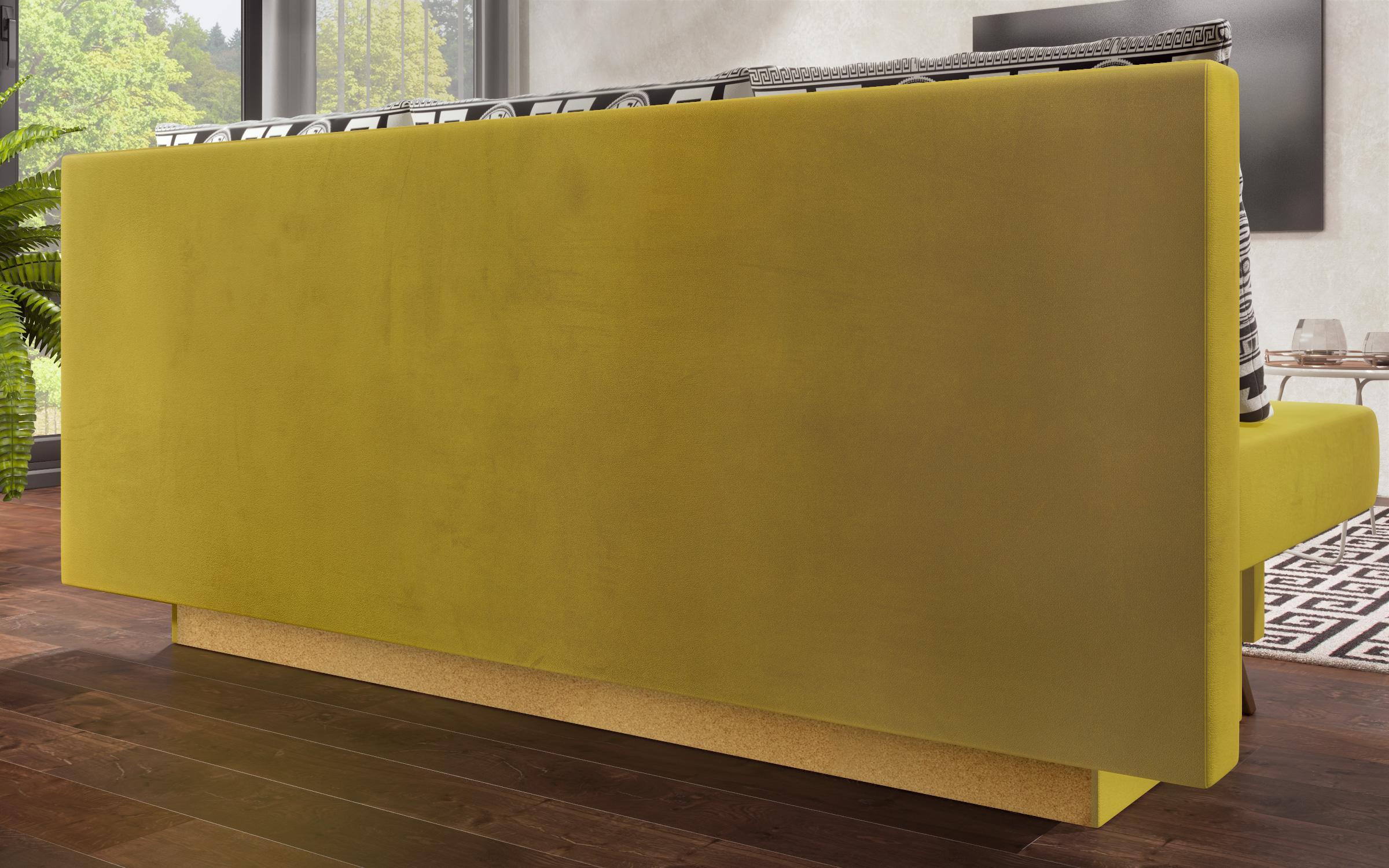 Καναπές Komo, κίτρινο + print  8
