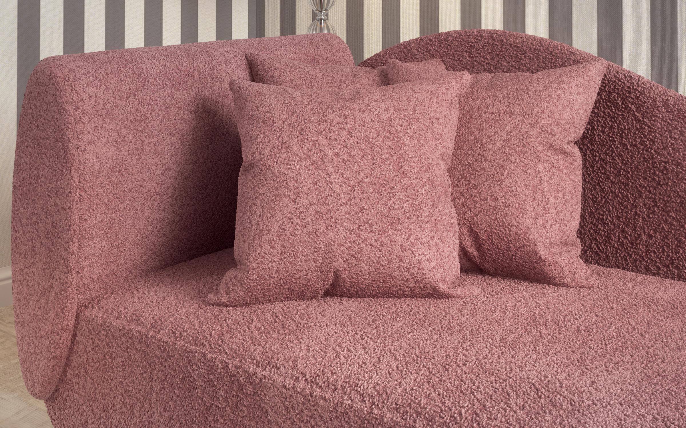 Καναπές Daril, ροζ  2