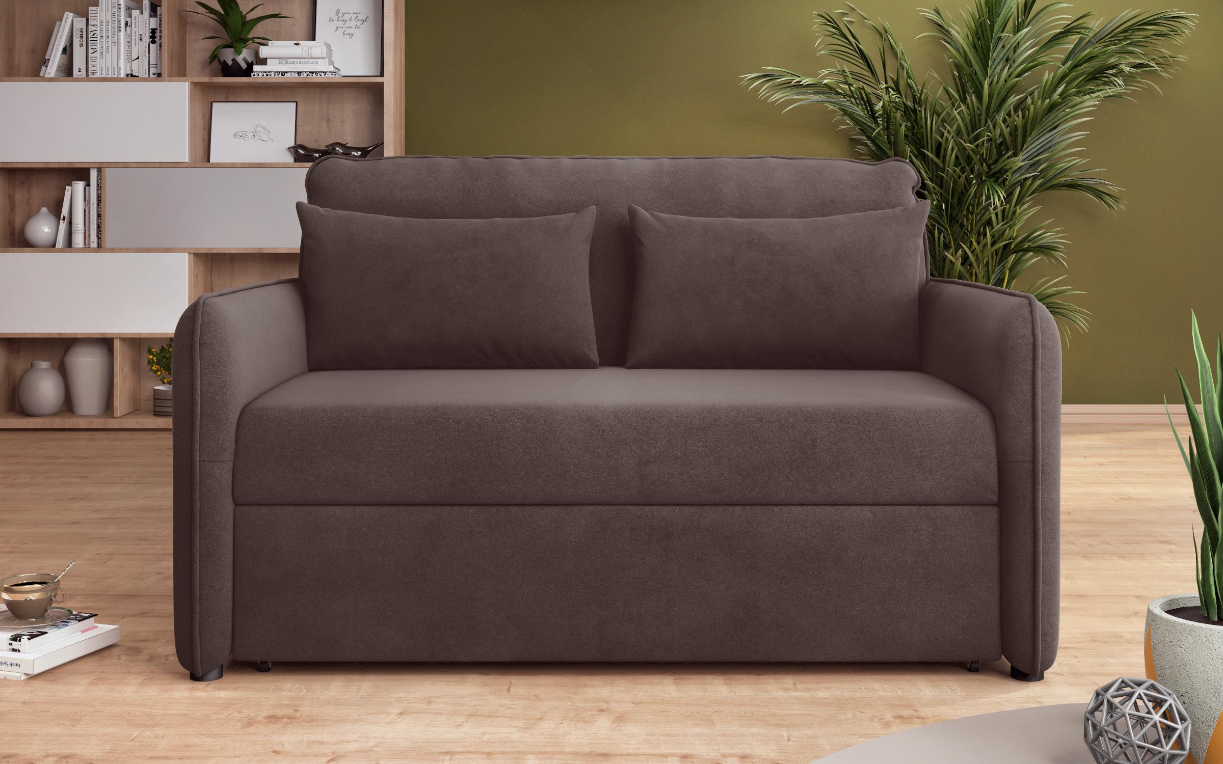 Καναπές – κρεβάτι  Genua, σκούρο καφέ  1