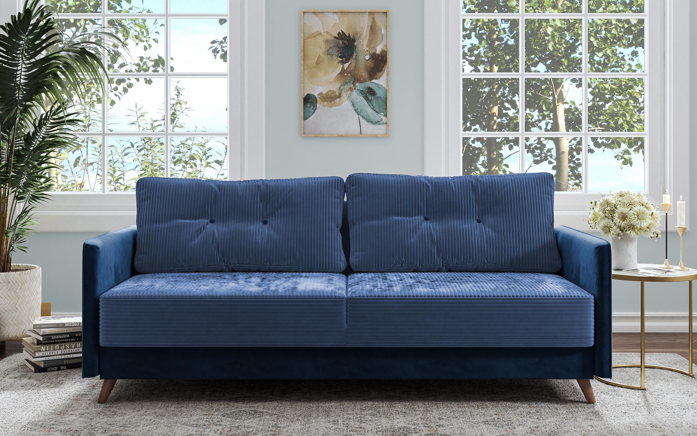 Καναπές Aristo, μπλε  1