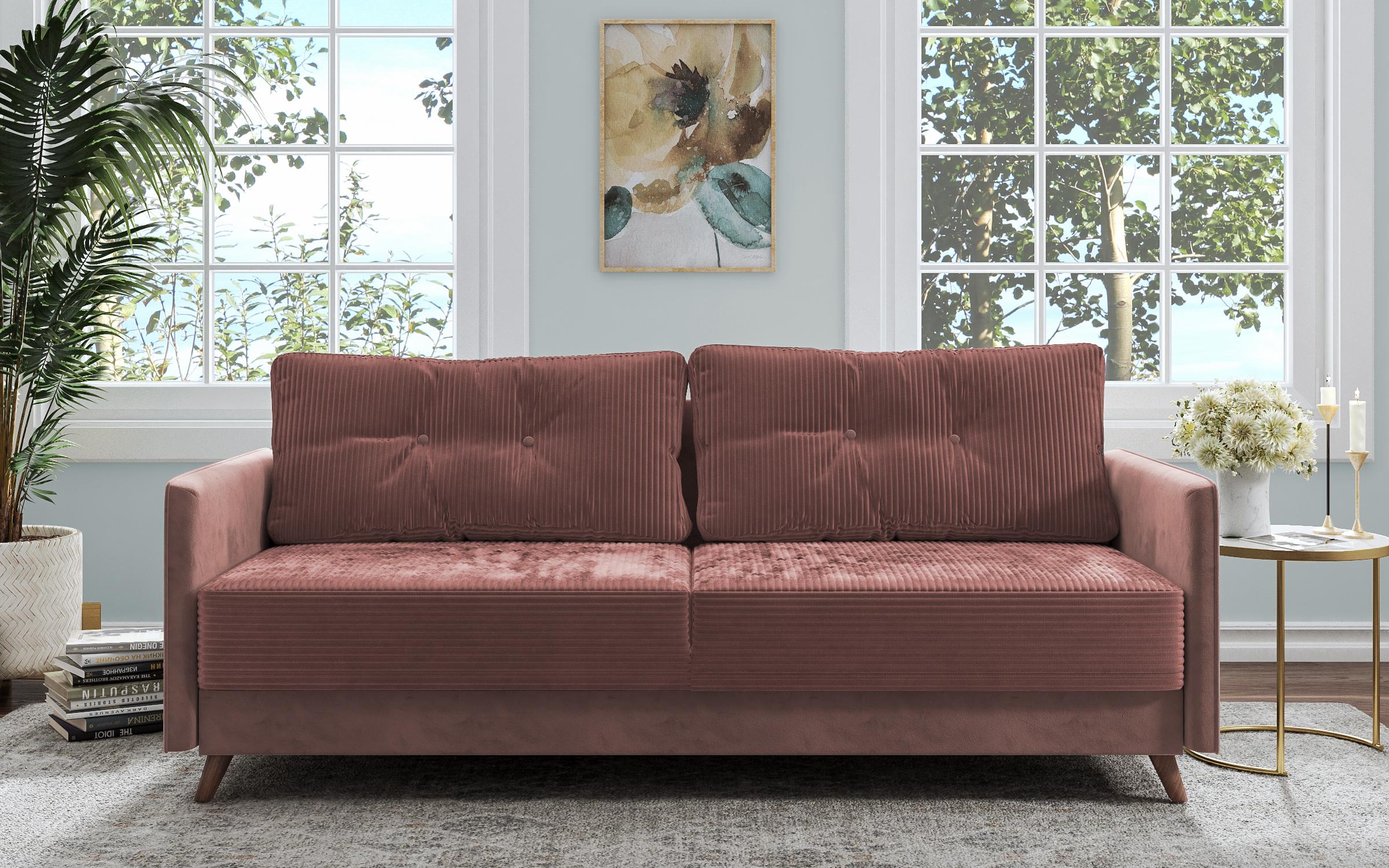 Καναπές Aristo, ροζ  1