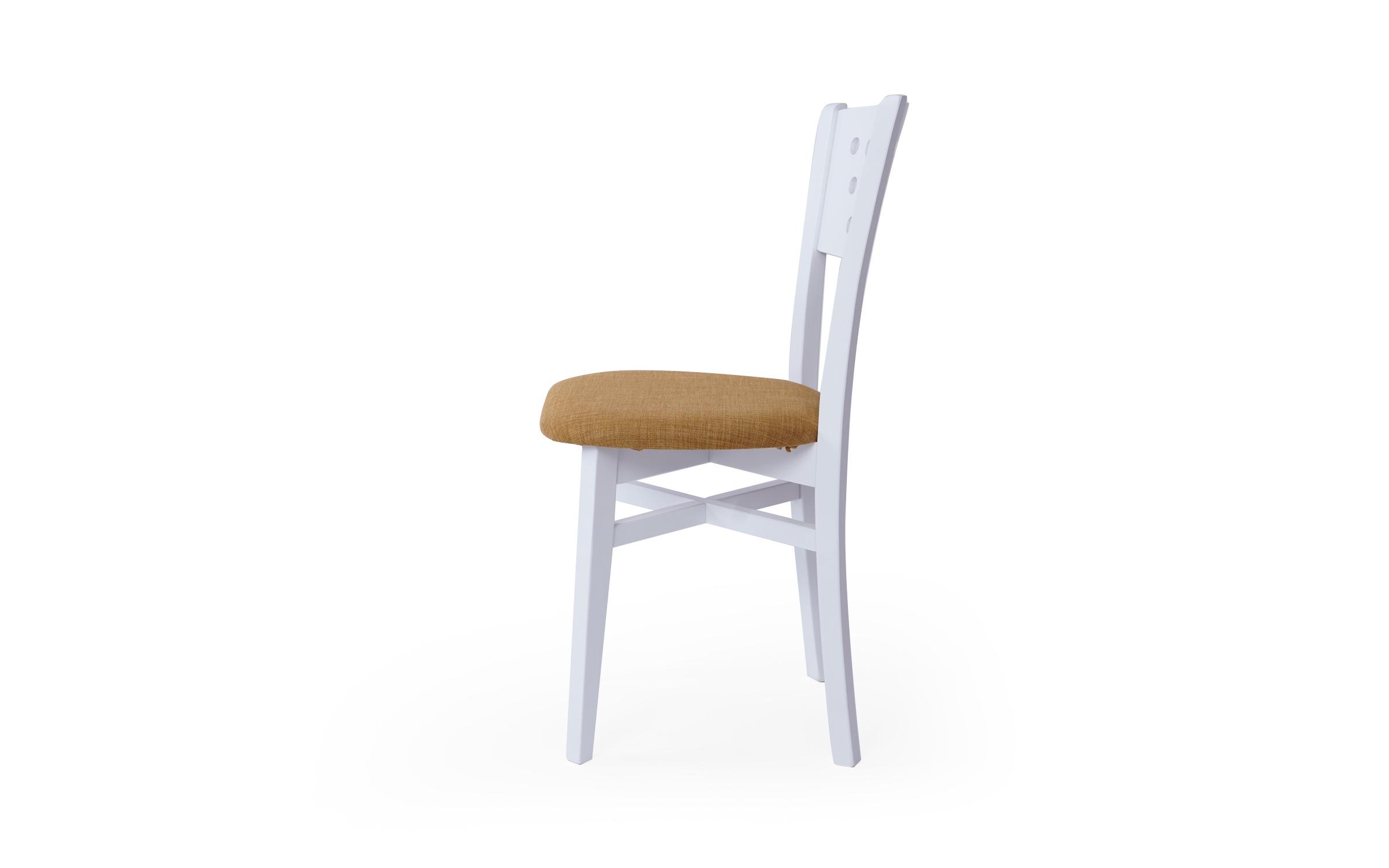 Καρέκλα Adon, λευκό με κάθισμα Motard  2