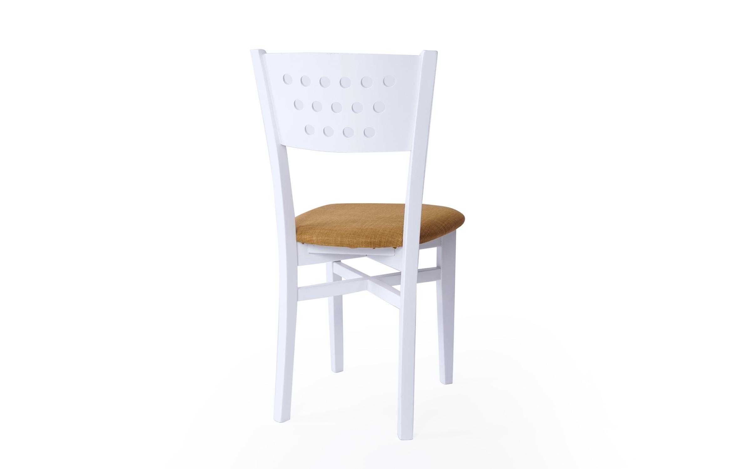 Καρέκλα Adon, λευκό με κάθισμα Motard  3