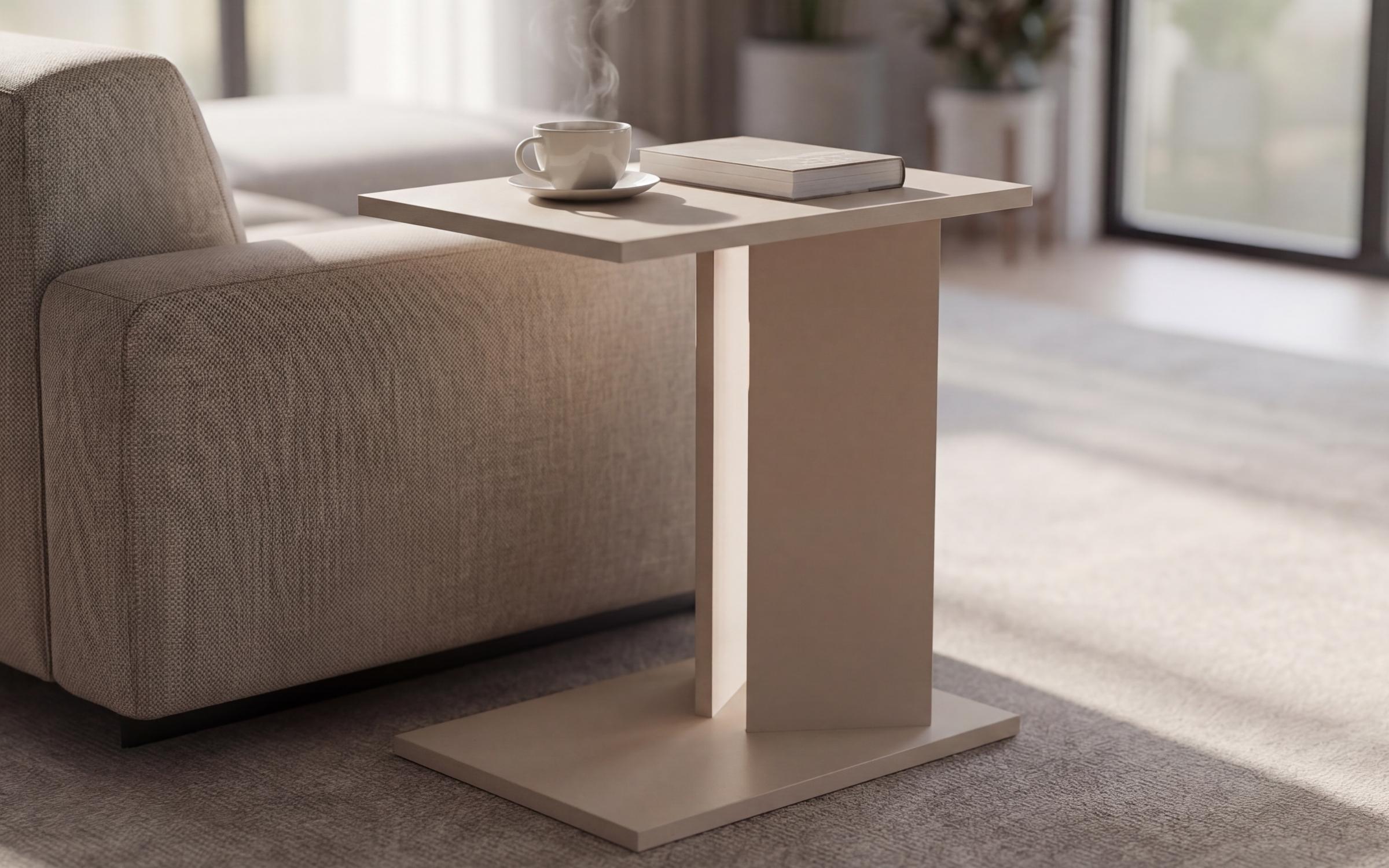 Βοηθητικό τραπεζάκι Mono, cashmere  4