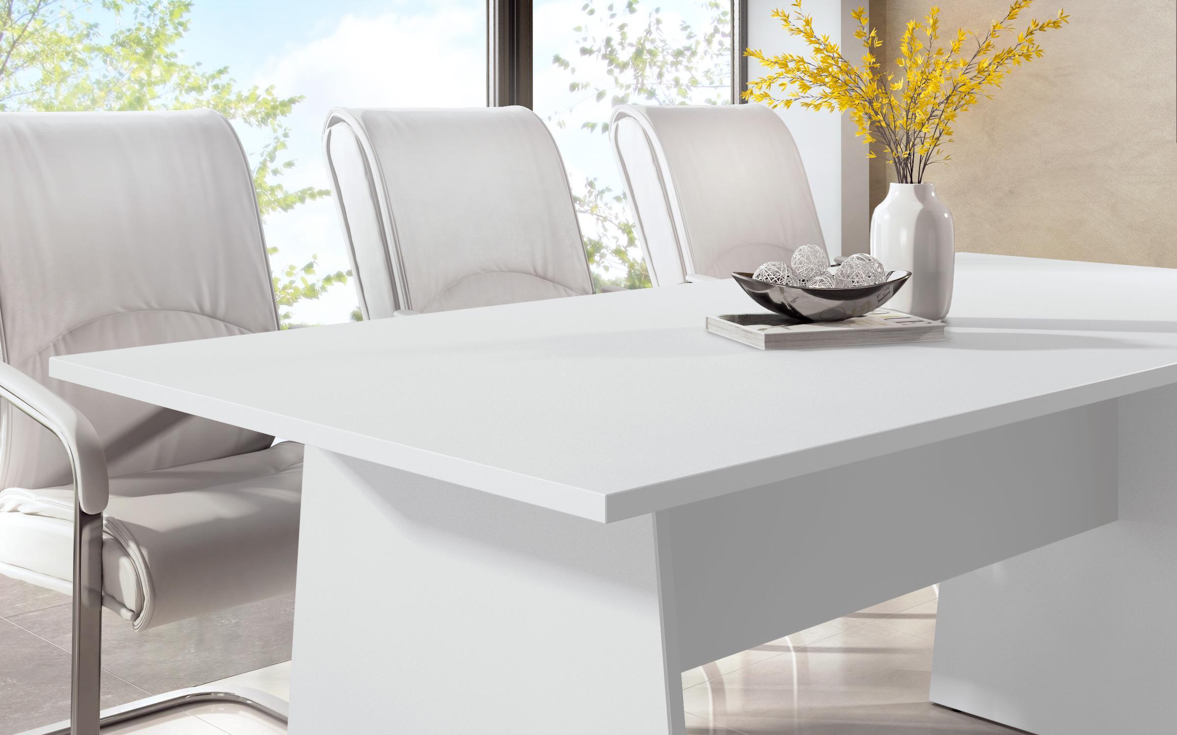 Συνεδριακό τραπέζι Ivel, λευκό  4