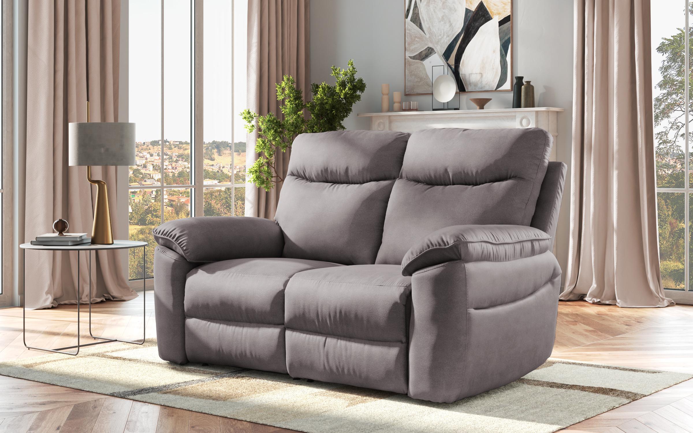 Recliner ,διθέσιος /χωρίς μηχανισμό/ Adesto, γκρί  7