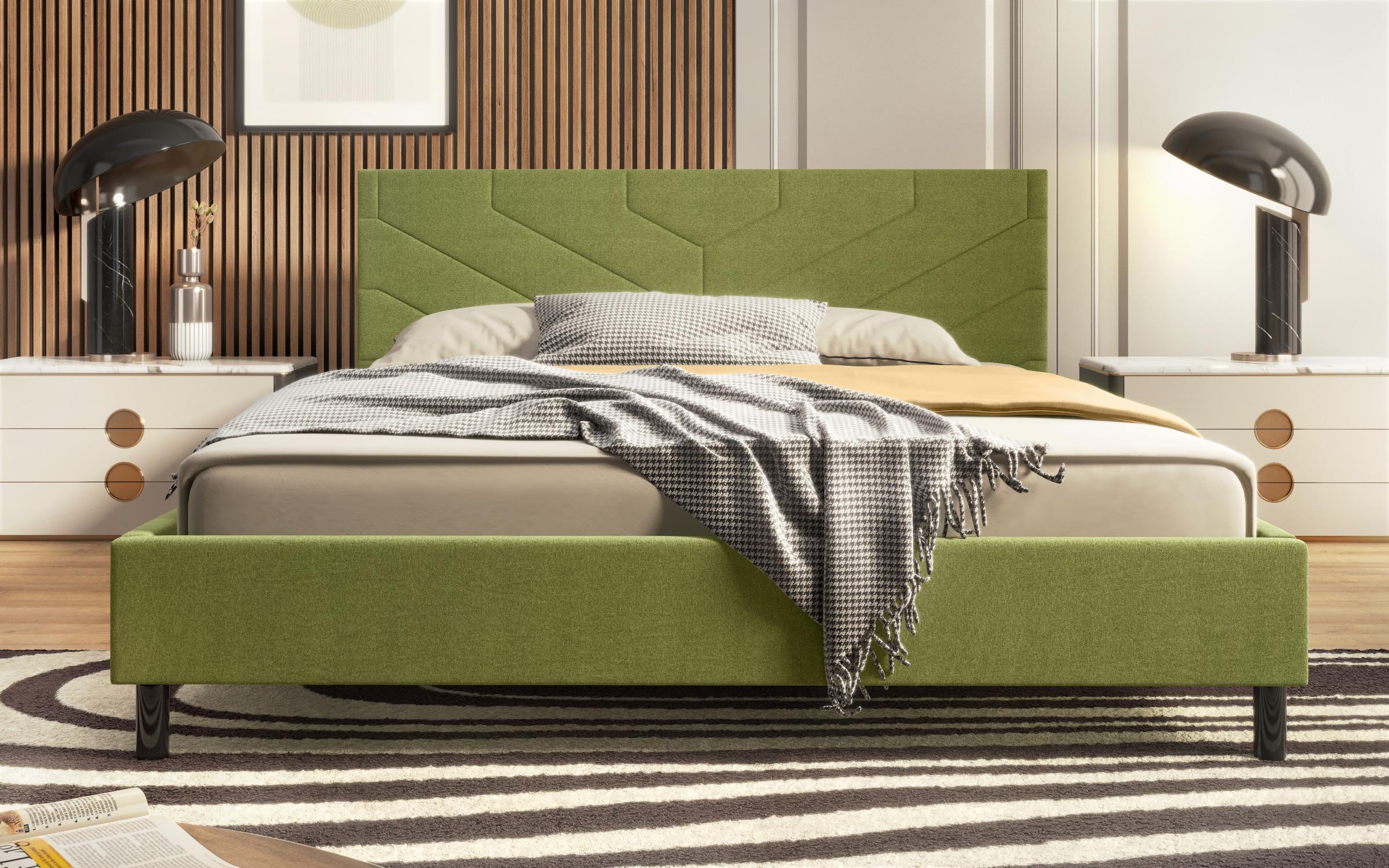 Κρεβάτι Arbela για στρώμα  160/200, πράσινο  3