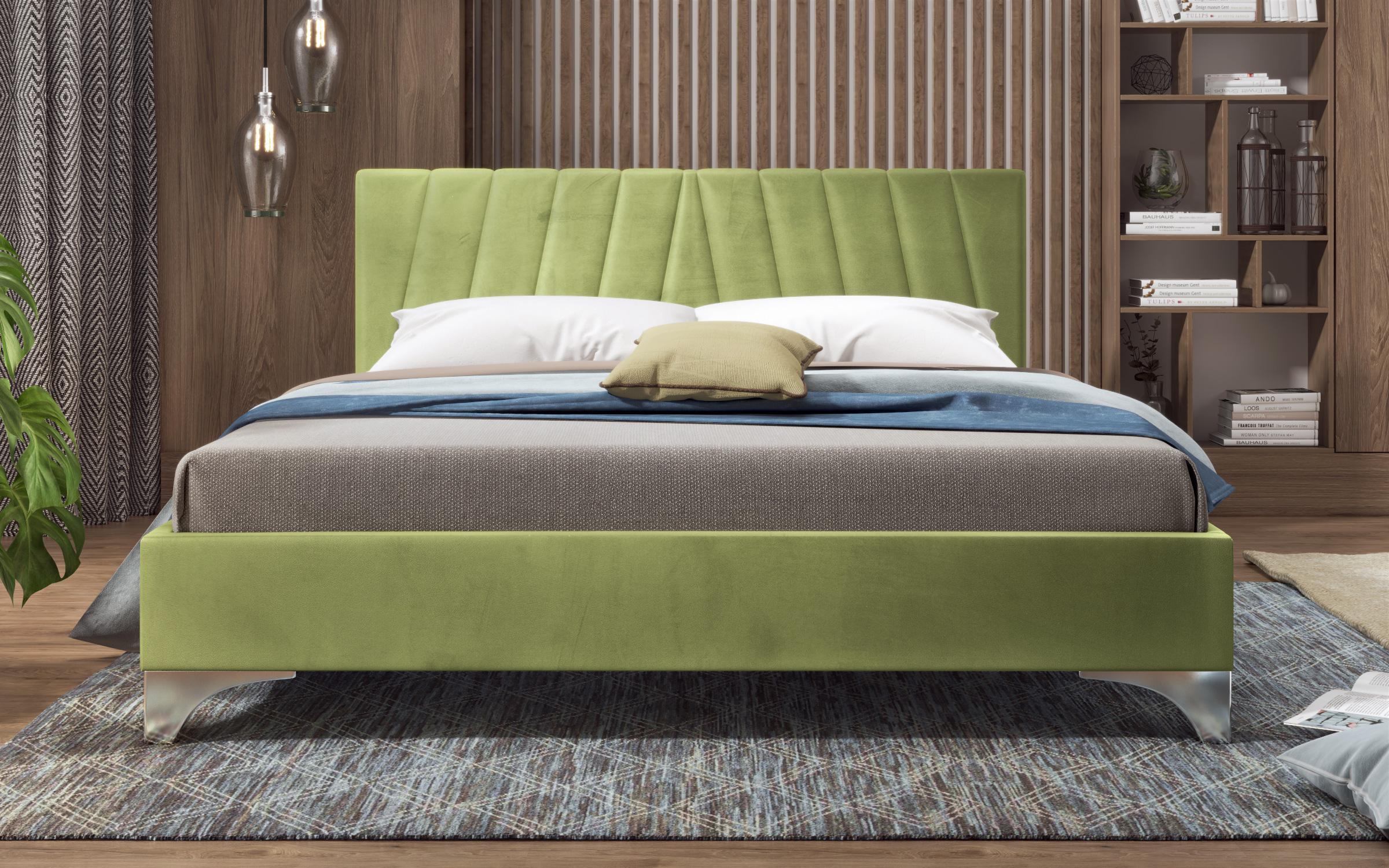 Κρεβάτι Martela + στρώμα, πράσινο  2