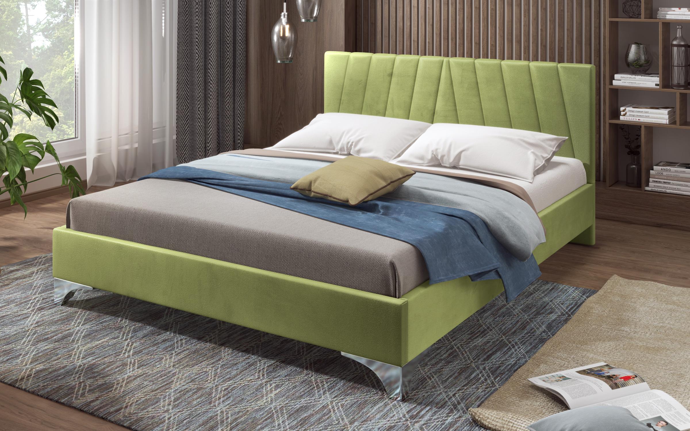 Κρεβάτι Martela  για στρώμα 180/200, πράσινο  4