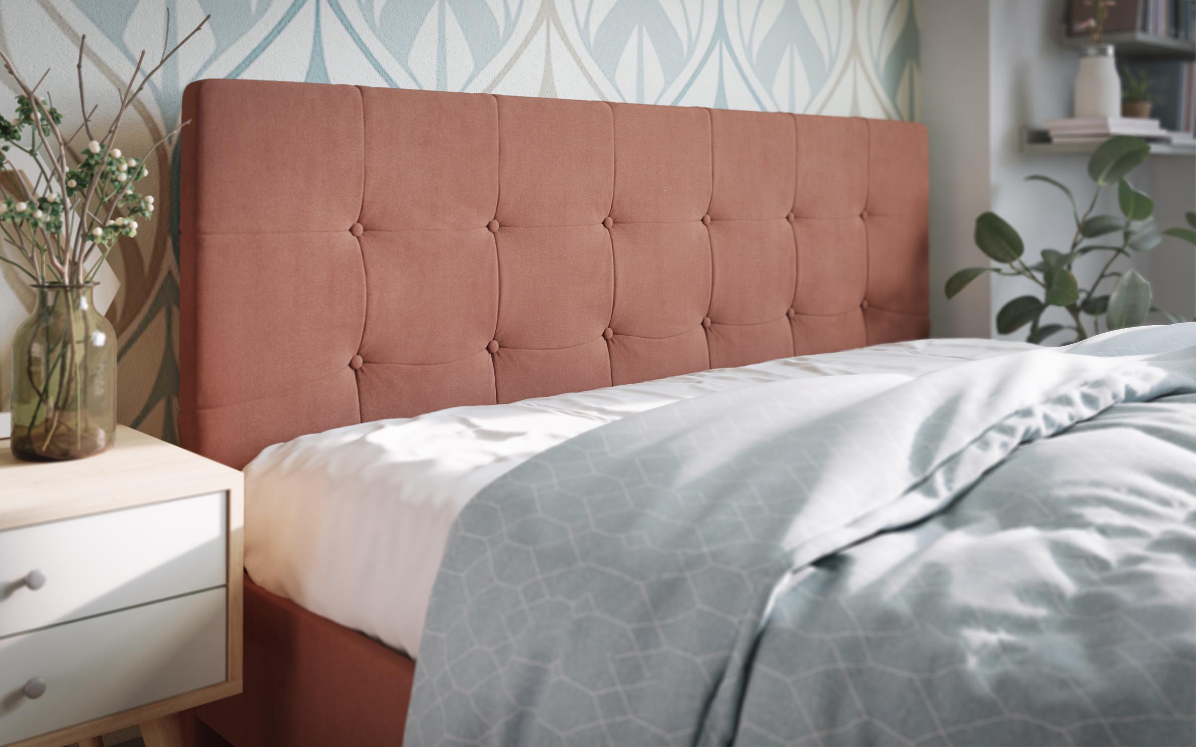 Κρεβάτι Maltina για στρώμα 160/200, ροζ  3