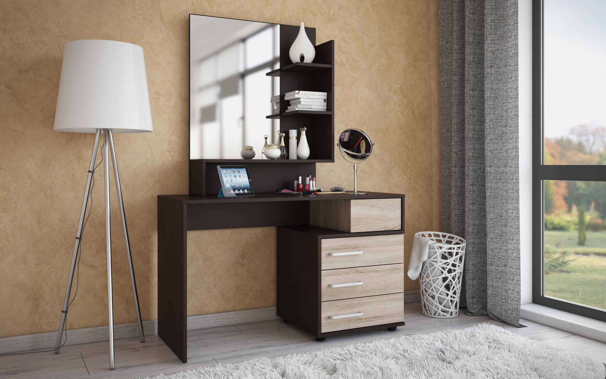 Κονσόλα Sindi, wenge + δρυς sonoma  1