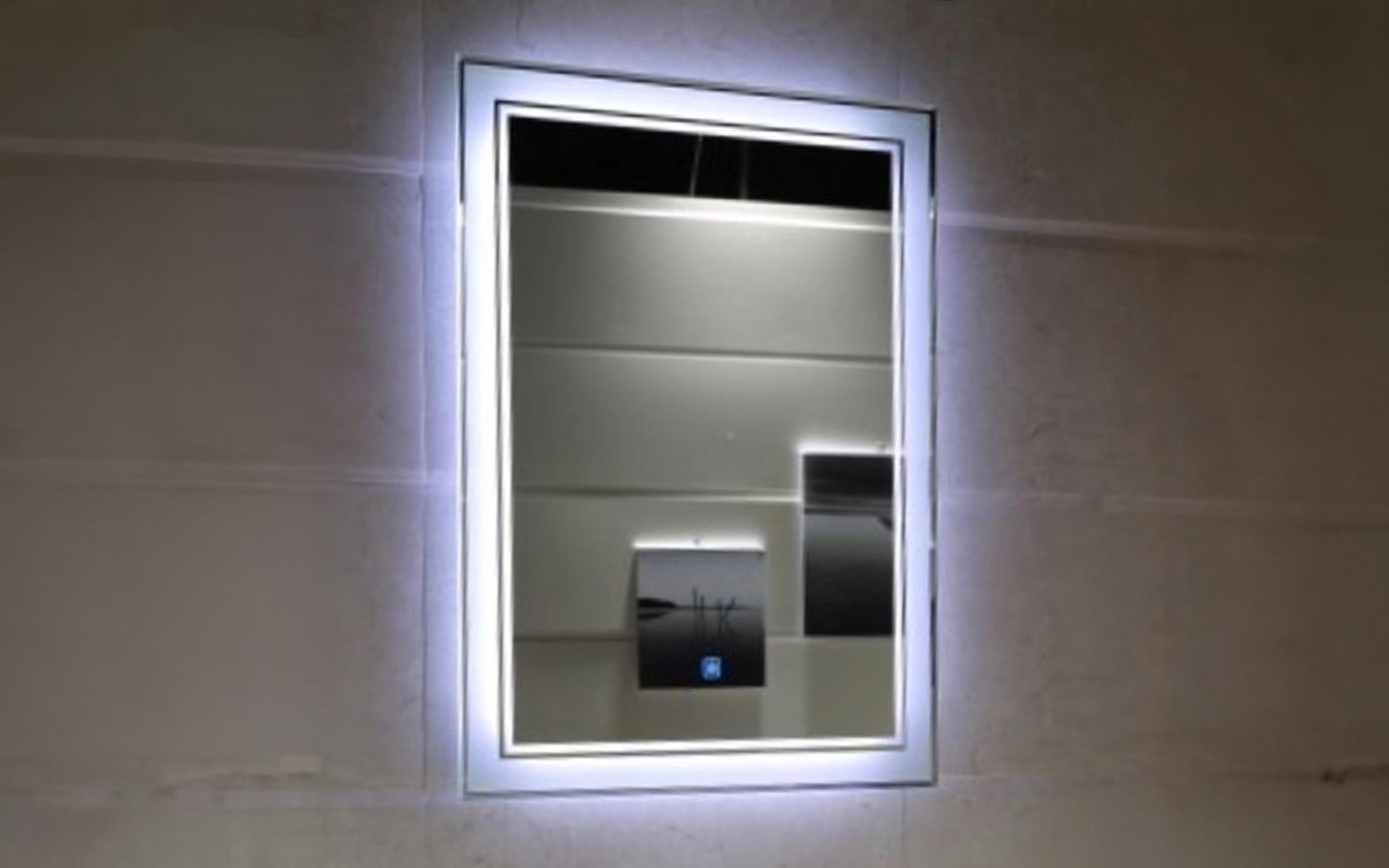 ICL 1794 Καθρέφτης  μπάνιου με LED, 50/70 cm  1