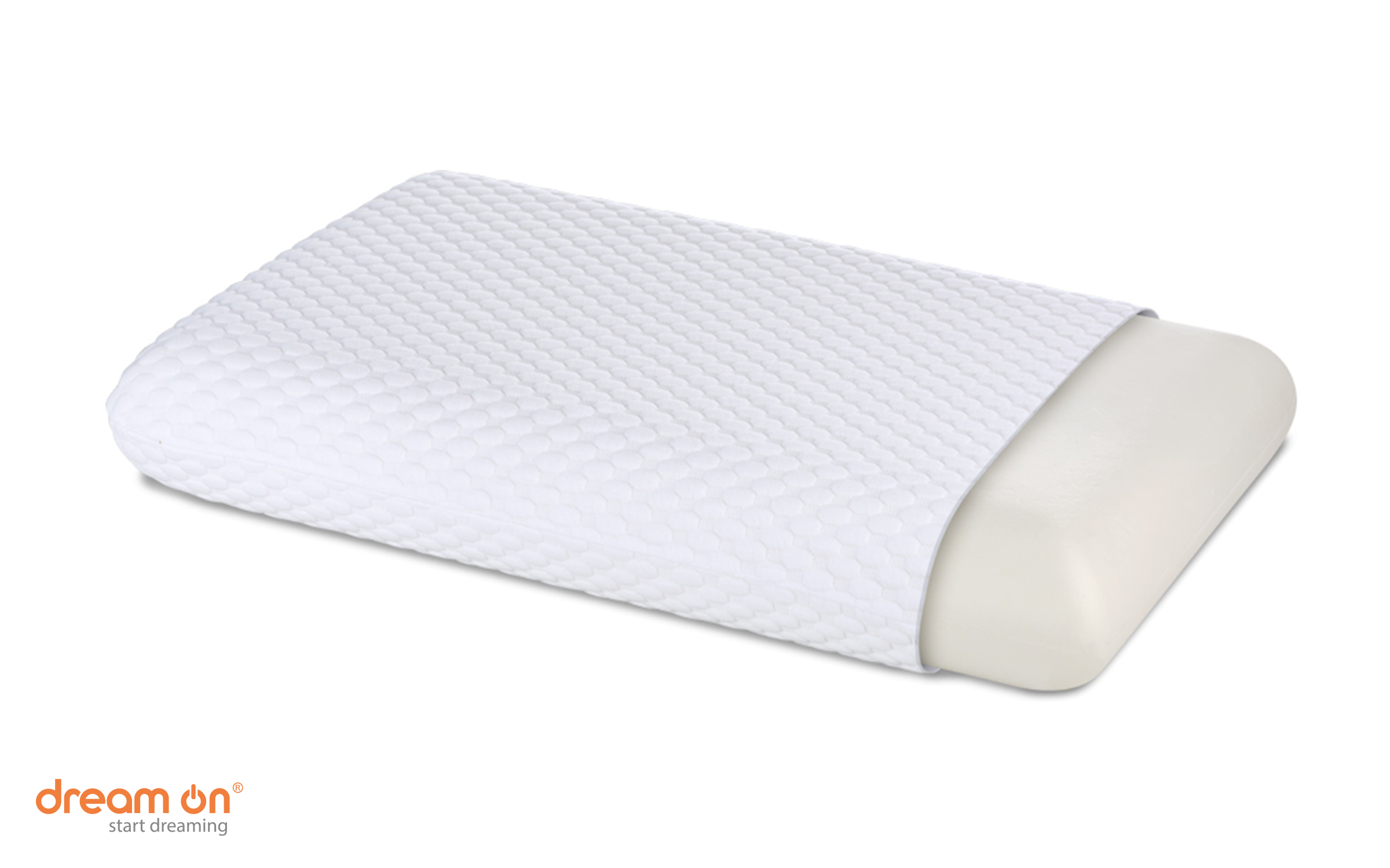 Σετ 2 μαξιλάρια 68/40 Memory Comfort, λευκό  3