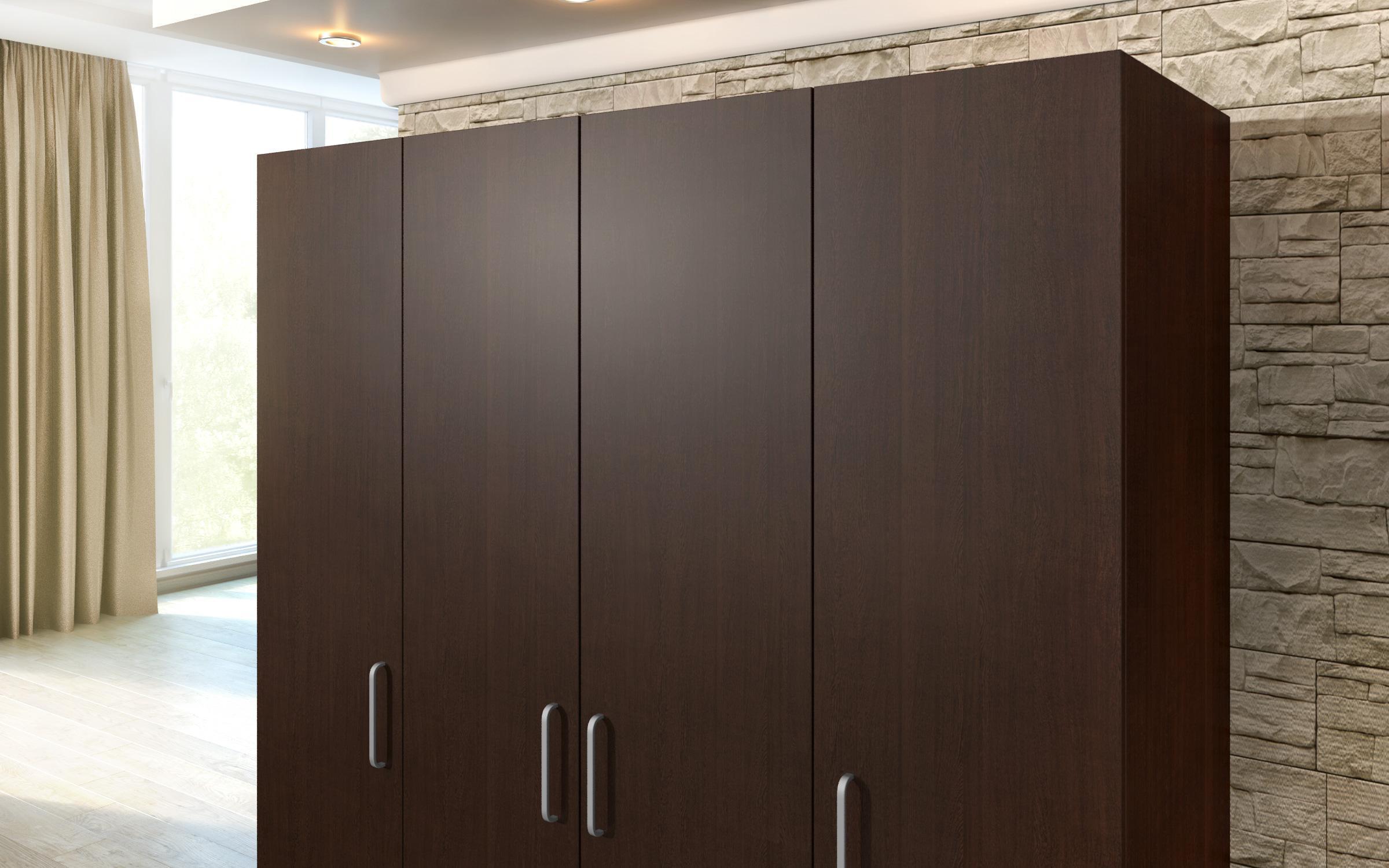 Τετράφυλλη ντουλάπα Moon, wenge  4