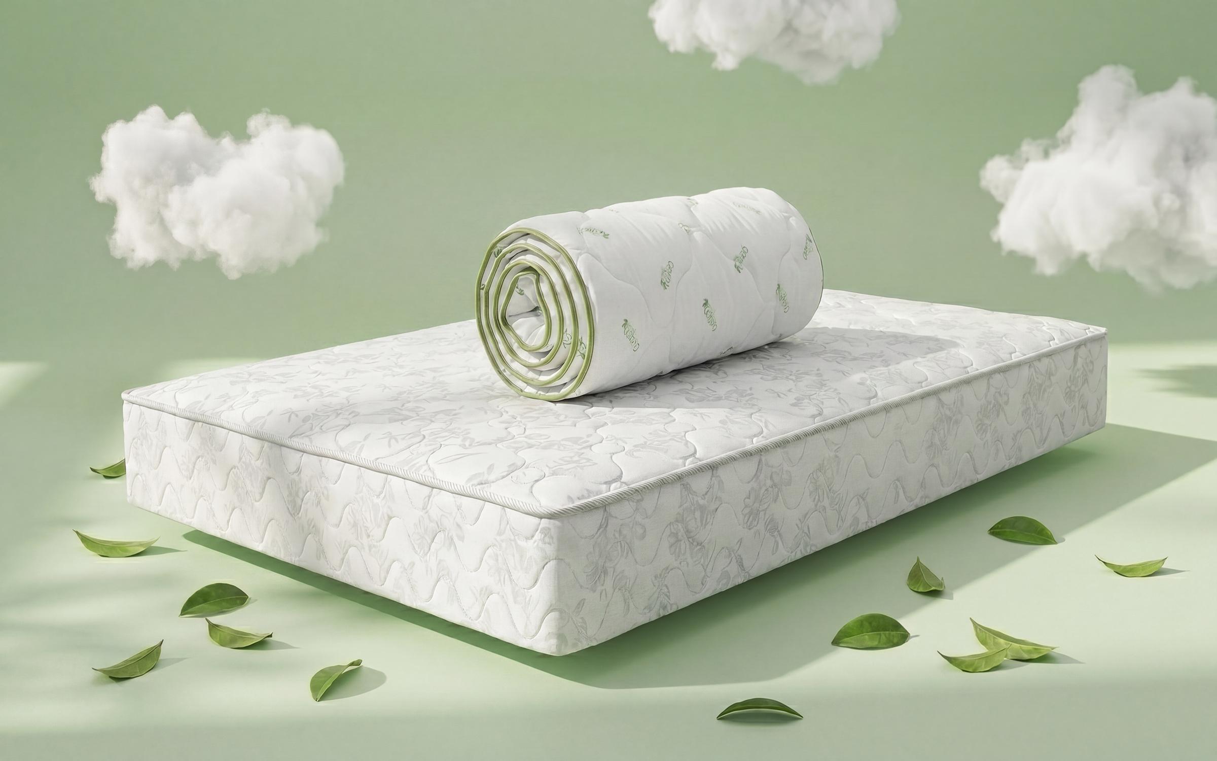 Σετ στρώμα 90/200 + πάπλωμα 150/200 Leo Classic + Green Tea,   1