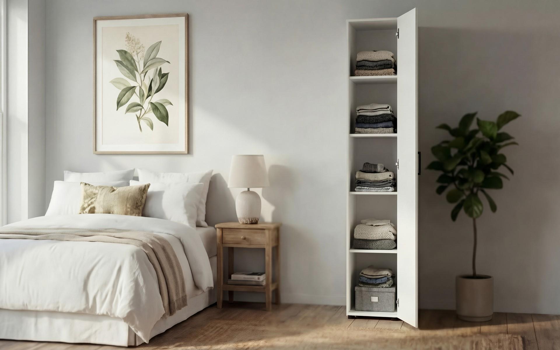Ντουλάπα με ράφια Masimo Compact 2, δρυς evok  3