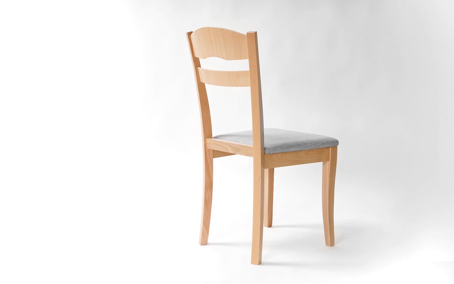 Καρέκλα Elido, οξιά γκρι κάθισμα  4