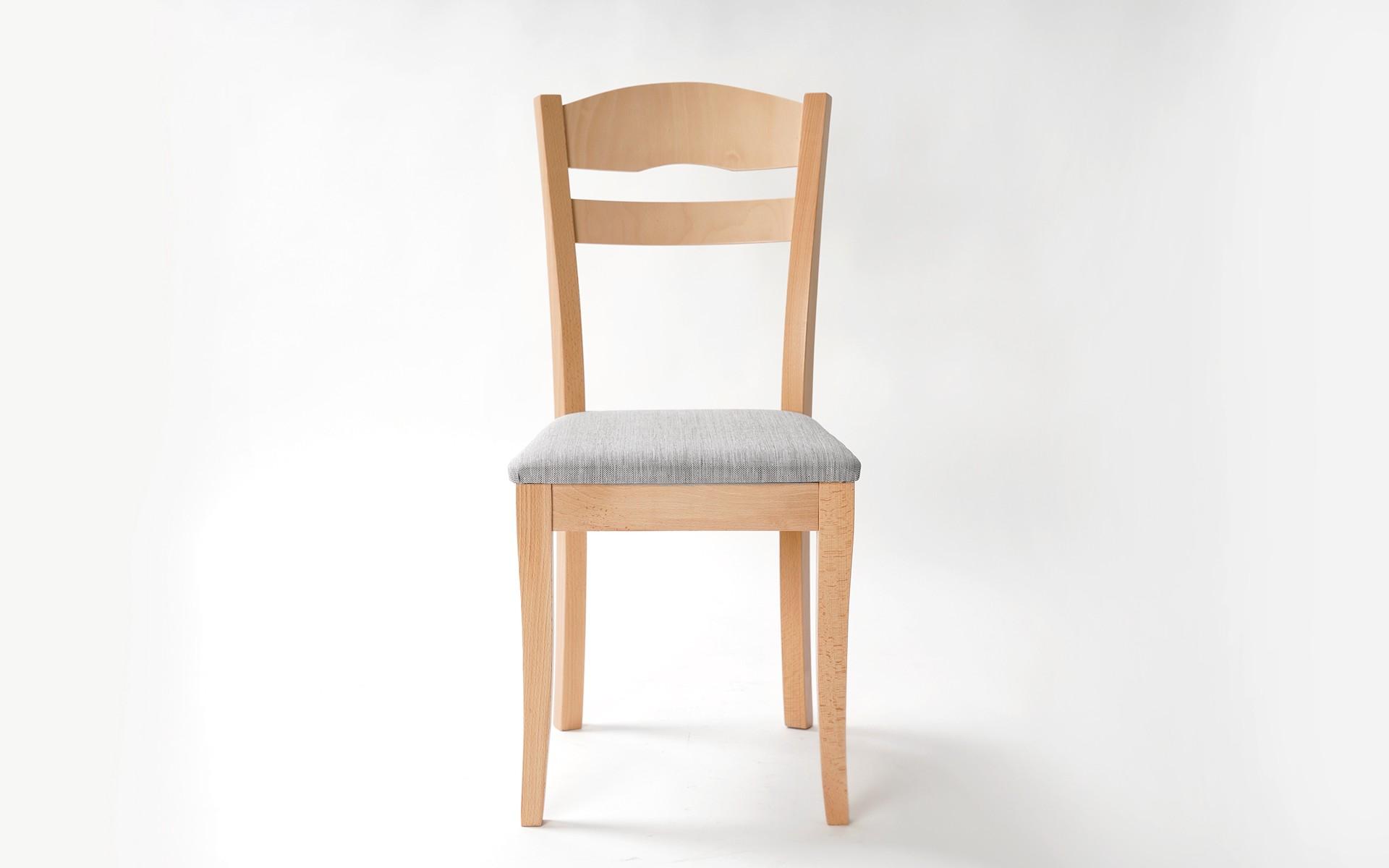 Καρέκλα Elido, οξιά γκρι κάθισμα  3