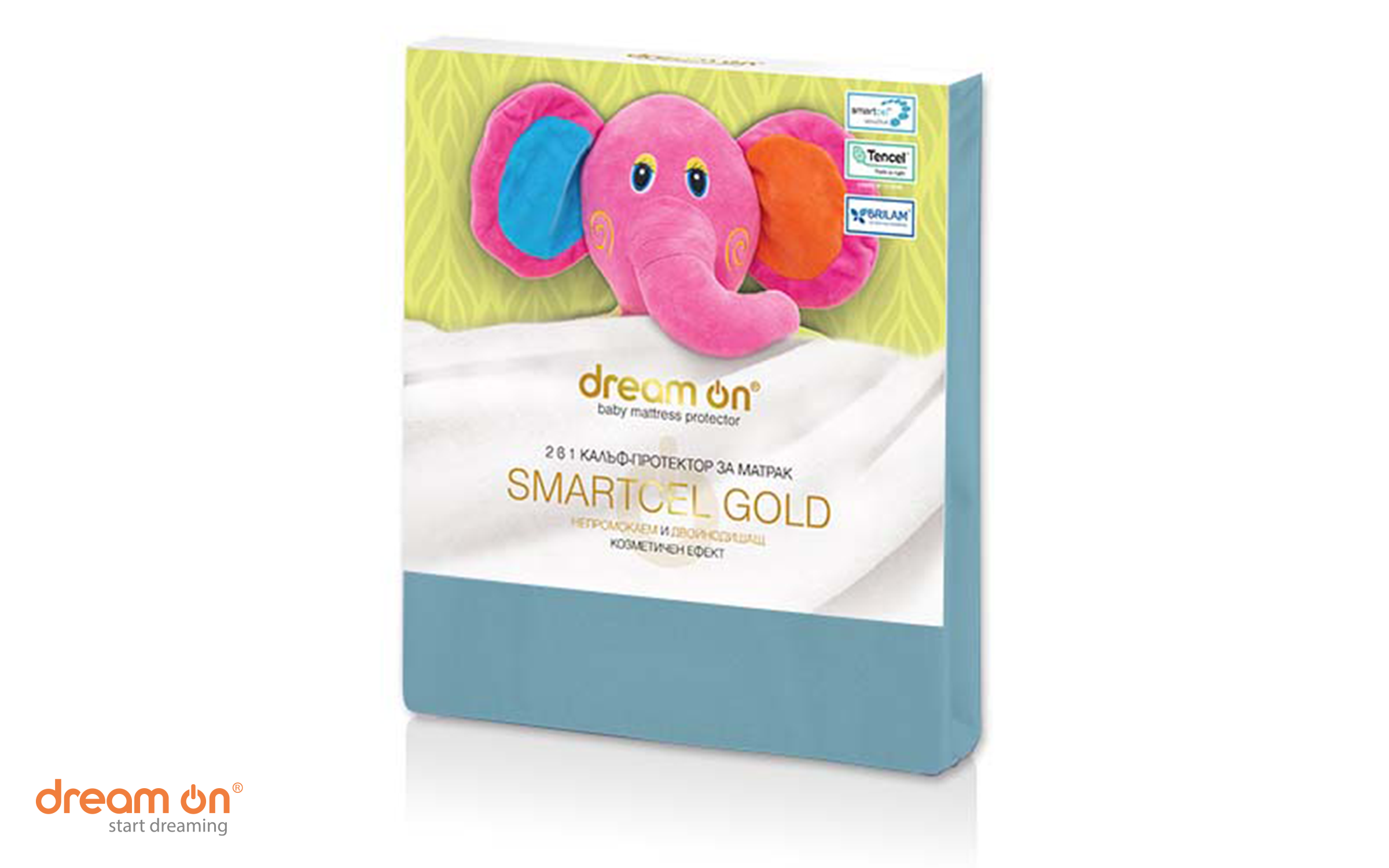 Προστατευτικό 60/120 Smartgel Gold, πράσινο  2