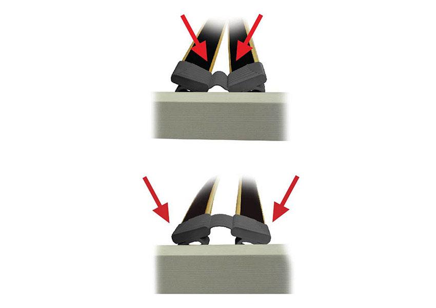 Βάση για στρώμα Σύστημα Flex, Σύστημα Flex ρύθμιση ποδιών  3