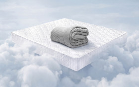 Σετ στρώμα 160/200 + πάπλωμα 200/220 Silver Favorite + Stripe thumb