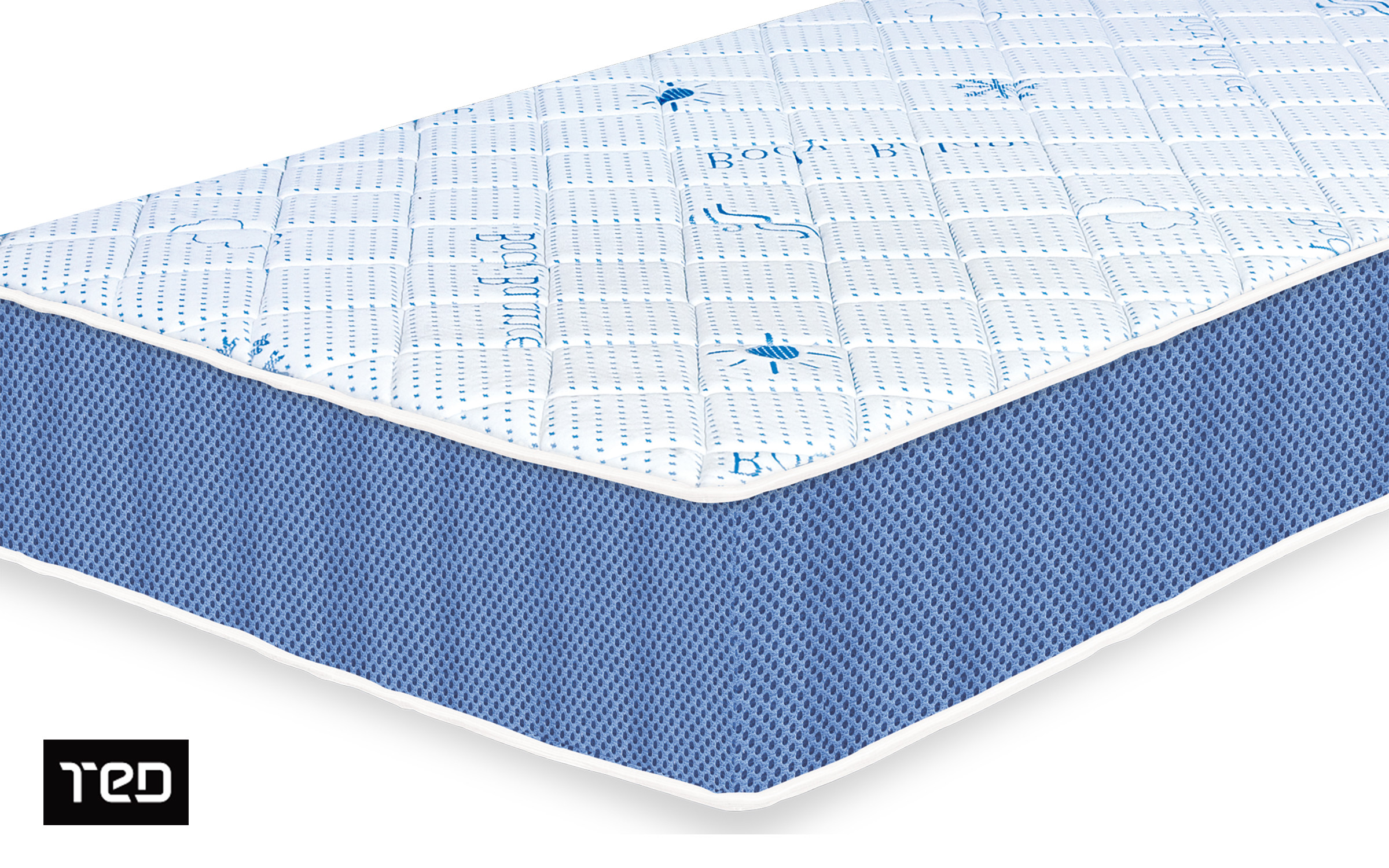 Στρώμα 160/200, διπλής όψης, σύστημα multipocket 7 ζωνών, αφρός πολυουρεθάνης Body Care, ύψος 18 cm, 8 χρόνια εγγύηση, ισορροπημένη σκληρότητα Cool Gel Memory Body Balance thumb