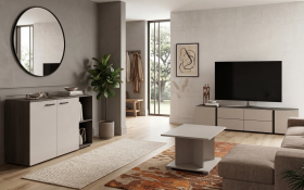 Σετ Έπιπλο TV Omonia + τραπεζάκι σαλονιού Aurea L + συρταριέρα Space D thumb