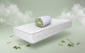 Σετ στρώμα 90/200 + πάπλωμα 150/200 Leo Classic + Green Tea thumb