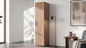 Μονόφυλλη ντουλάπα με ράγα Masimo Compact 1 thumb