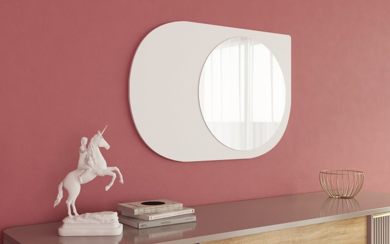 Καθρέφτης 60/90 Pubble, λευκό  1