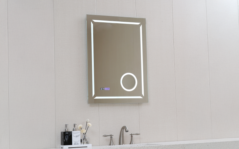 ICL 1809 Καθρέφτης  μπάνιου με LED, 60/80 cm  1