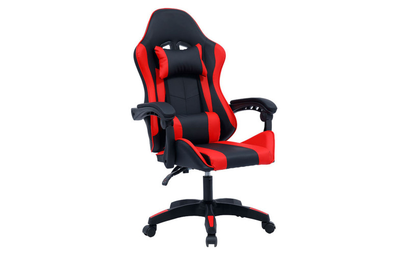 Καρέκλα Gamers Elbo, μαύρο + κόκκινο  1
