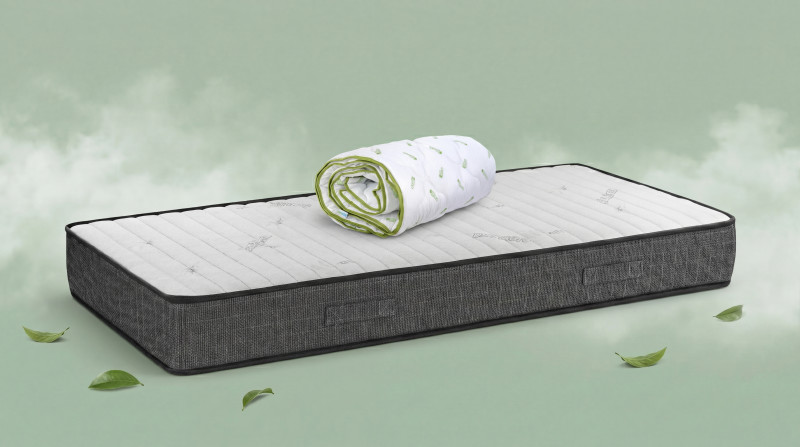 Σετ στρώμα 160/200 + πάπλωμα 200/220 Finess Memory + Green Tea,   1