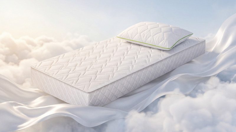 Σετ στρώμα 90/200 + μαξιλάρι Neo Dream + Aloe Dream,   1
