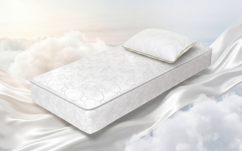 Σετ στρώμα 82/190 + μαξιλάρι Leo Classic + Aloe Dream,   1