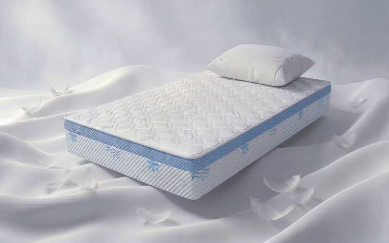 Σετ στρώμα 90/200 + μαξιλάρι Cool Gel Memory Body Balance + Silver Sense,   1