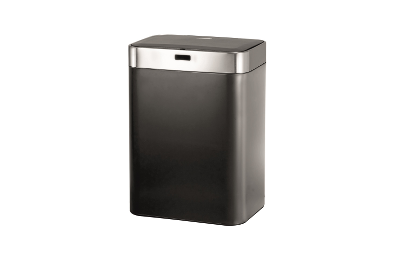 Καλάθι με φωτοκύτταρο 60 l ICSA 8174B, μαύρο ματ  1