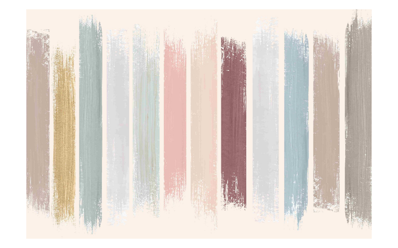 Χαλί 160/230 εκ. Strokes, πολύχρωμο  1