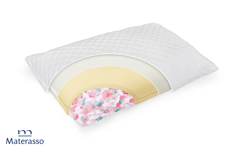 Μαξιλάρι 70/40 Adapti Sleep, λευκό  1