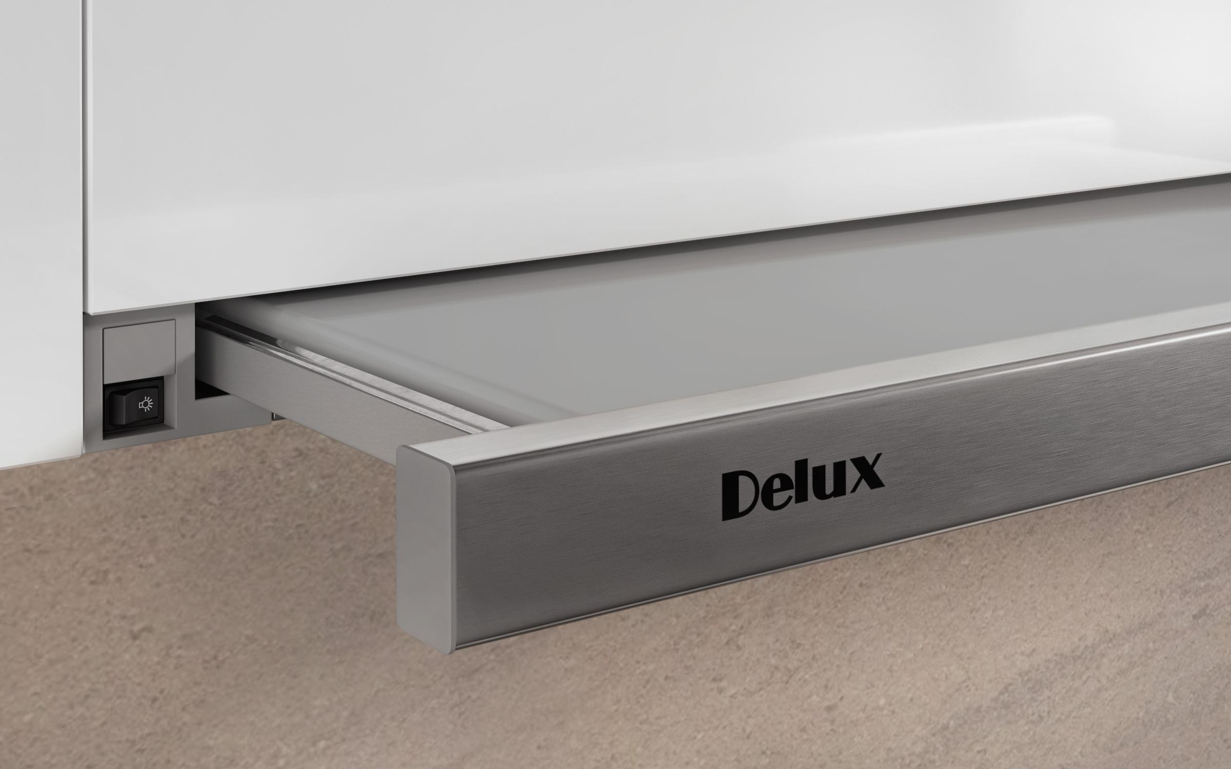 Εντοιχιζόμενος απορροφητήρας Deluxе, inox  3