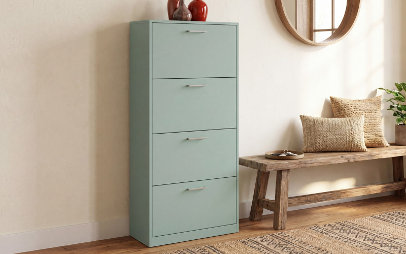 Παπουτσοθήκη Beko 4, menta  1