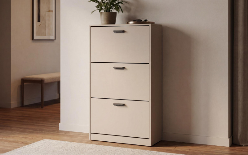 Παπουτσοθήκη Beko 3, cashmere  1