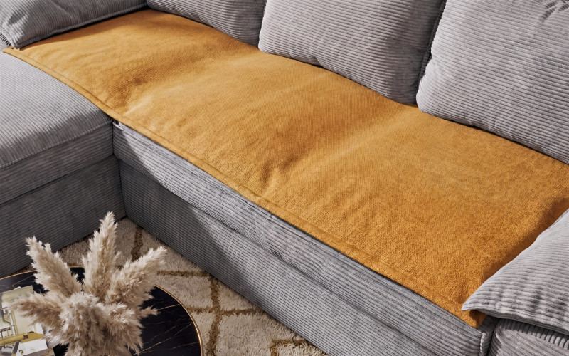 Topper καναπέ 190/60 εκ. Mango, πορτοκαλί  1