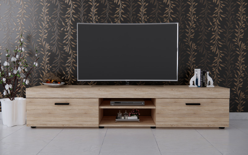Έπιπλο TV Matis, δρυς sonoma  1
