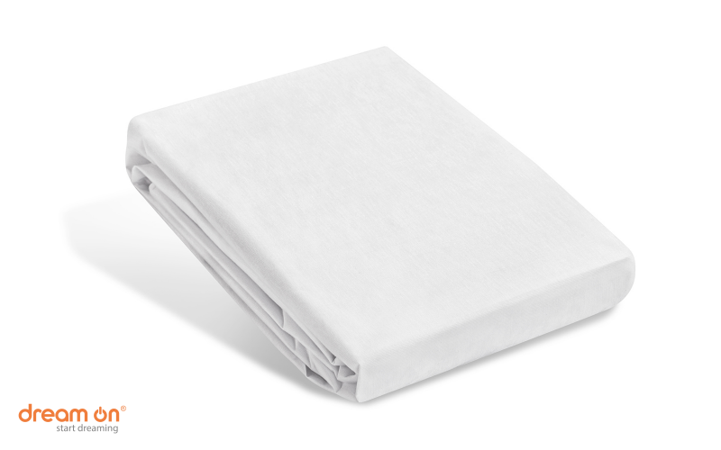 Προστατευτικό στρώματος 80/190 - 200 Jersey Cotton, λευκό  1