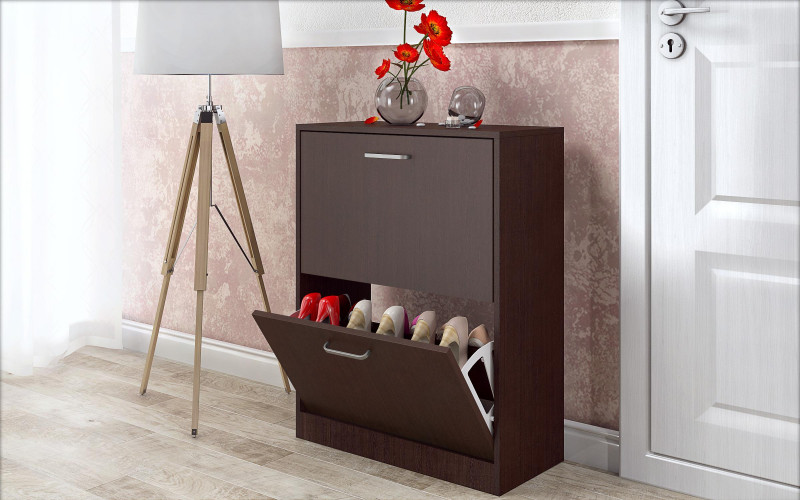 Παπουτσοθήκη Beko 2, wenge  1